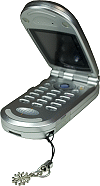 bijou pour t&eacute;l&eacute;phone portable : la croix occitane