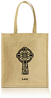 sac porte-documents Bag Base personnalis&eacute; (exemple avec une croix celtique)