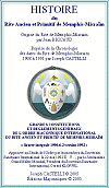 Histoire du rite ancien et primitif de Memphis-Misra&iuml;m, Joseph Castelli