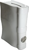 tirelire-livre ''Tolosa'' (porcelaine blanche)