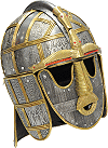 ''Sutton Hoo'', casque de parade anglo-saxon (VIIe si&egrave;cle apr&egrave;s J.-C.)