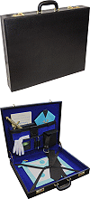 Valise ma&ccedil;onnique (id&eacute;ale pour ranger le tablier, le rituel, la ceinture... et les autres accessoires du franc-ma&ccedil;on)