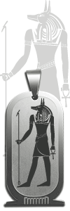 cartouche grav&eacute; en acier inoxydable (pendentif ou porte-cl&eacute;s), grand mod&egrave;le