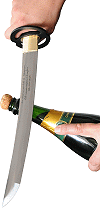 Katana / sabre &agrave; champagne personnalis&eacute;