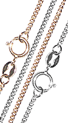 cha&icirc;ne (collier) plaqu&eacute;e or ou en argent