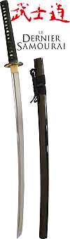 katana ''Le Dernier Samoura&iuml;'' (version ''practical'', lame aiguis&eacute;e)