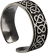 bague celtique en argent : torsades celtiques