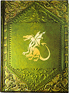''Le sublime dans la nature'' avec dragon m&eacute;di&eacute;val, carnet de notes personnalis&eacute; 13 x 18 cm (4'' x 5'' 1/2), 160 pages