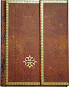 carnet de notes personnalis&eacute; 13 x 18 cm (4'' x 5'' 1/2), 176 pages (fa&ccedil;on cuir repouss&eacute;)