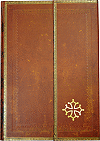 Cahier-livre 21.5 x 30 cm (8'' 1/4 x 11'' 3/4), 128 pages (fa&ccedil;on cuir repouss&eacute;)