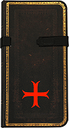 carnet de notes personnalis&eacute; 8.9 x 17.8 cm (3'' 1/2 x 7''), 176 pages lign&eacute;es (fa&ccedil;on cuir noir marocain)