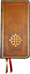Agenda 2010 personnalis&eacute; (fa&ccedil;on cuir repouss&eacute;)