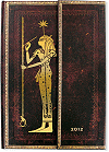 Sechat, agenda 2012, 21.5 x 30 cm (8'' 1/4 x 11'' 3/4), 128 pages (fa&ccedil;on cuir noir marocain)