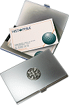 porte-cartes de visite : croix occitane