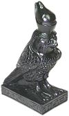 Horus, sous sa forme animale, portant la double couronne d'&Eacute;gypte