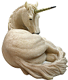 la Licorne (statuette ; collection Dolmen&trade;, l&eacute;gendes &eacute;ternelles)