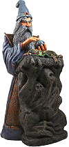 le Sorcier (statuette ; collection Dolmen&trade;, l&eacute;gendes &eacute;ternelles)