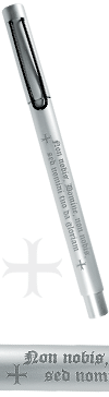 stylo &agrave; bille ''Non Nobis''