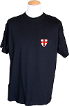 T-shirt de la collection Histophile : blason Templier