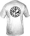 T-shirt personnnalis&eacute; : croix patt&eacute;e et fleur de lys (sceau personnel du chevalier Giraud de Chamaret, 1234)