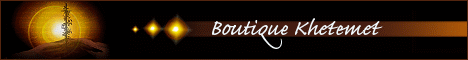 Boutique Khetemet, d�couvrez l'�p�e de M�lusine, le pendentif de la Communaut� du Laurier...