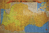 carte de l'Occitanie (poster)