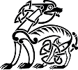Lion celtique (symbole du courage et du pouvoir royal)
