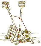 armes et techniques de si&egrave;ge : le tonnelon