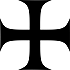 Croix templière (version n° 2)