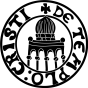 Dôme du Rocher (sceau du maître de l'Ordre Pierre de Montaigu, 1219-1232)