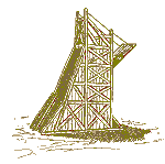 armes et techniques de si&egrave;ge : le beffroi