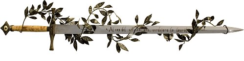 Khetemet, l'&eacute;p&eacute;e unique, troph&eacute;e de la chasse au tr&eacute;sor qui envo&ucirc;te des centaines d'aventuriers depuis le vendredi 13 octobre 2006...