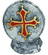 croix de Toulouse finition pierre (presse-papiers)