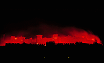 embrasement de la Cit&eacute; de Carcassonne, le 14 juillet