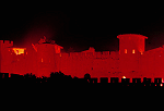 embrasement de la Cit&eacute; de Carcassonne, le 14 juillet