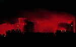 embrasement de la Cit&eacute; de Carcassonne, le 14 juillet