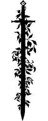 personnalisez votre int&eacute;rieur avec l'ombre de Khetemet, l'&eacute;p&eacute;e unique enlac&eacute;e par le laurier...