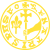 personnalisez votre int&eacute;rieur avec le sceau personnel du chevalier Giraud de Chamaret (croix patt&eacute;e et fleur de lys, 1234)