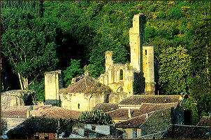 le village d'Alet-les-Bains