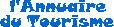 l'annuaire du Tourisme