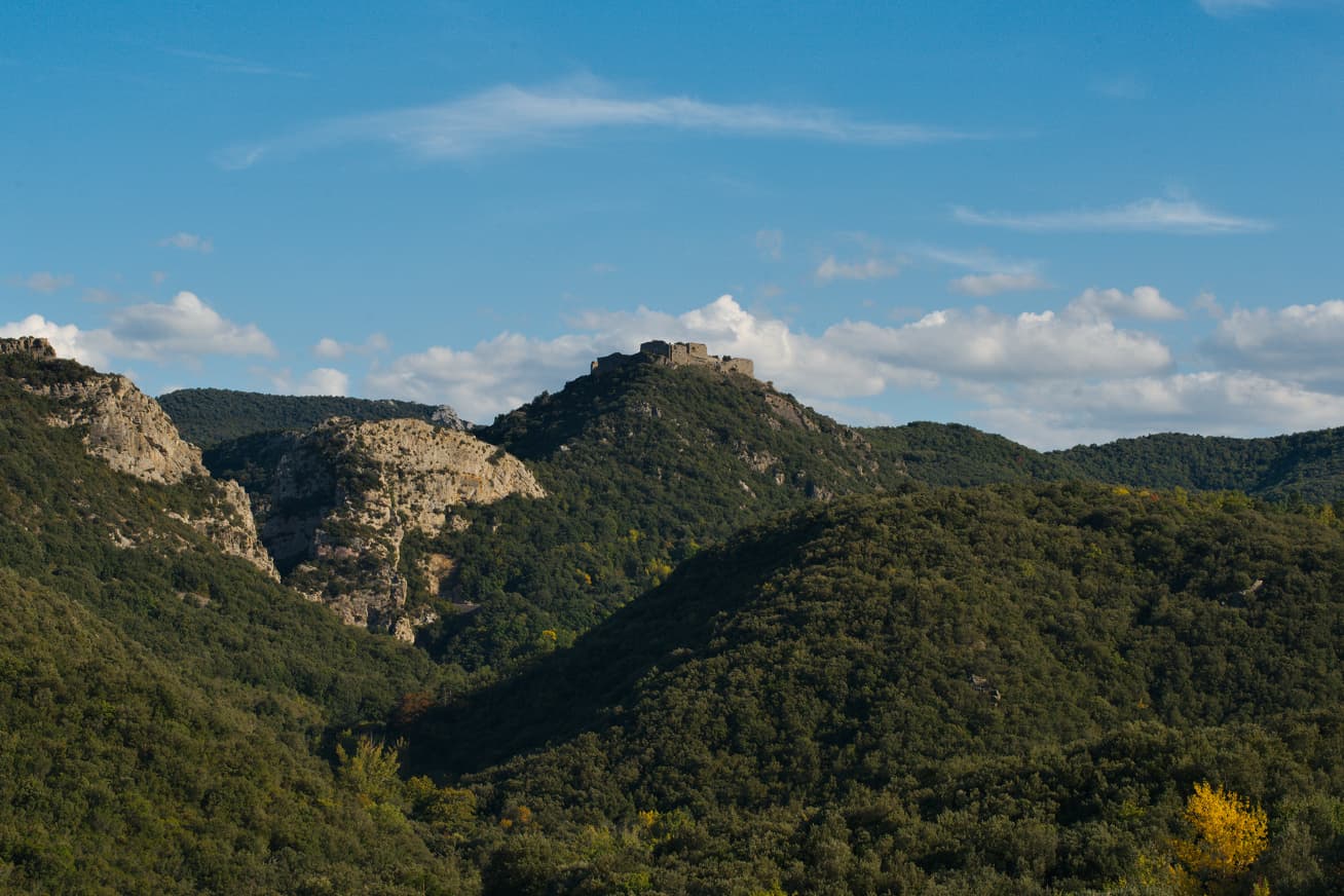 Le château de Termes (Aude)