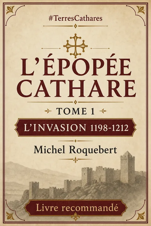 Vignette typographique : L'Épopée cathare, tome 1 : L'invasion 1198-1212