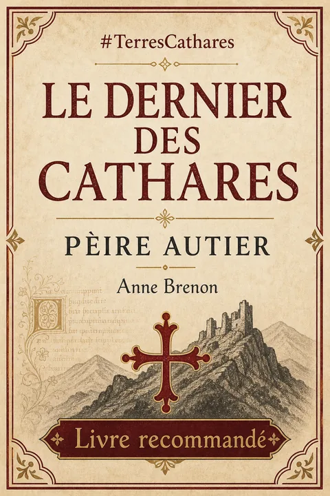 Vignette typographique : Le dernier des cathares, Pèire Autier