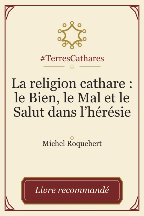 Vignette typographique : La religion cathare : le Bien, le Mal et le Salut dans l’hérésie