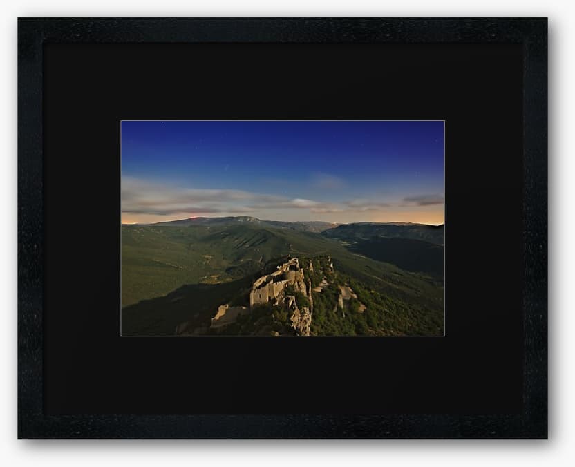 Photographie nocturne (le 13 août 2019 à 1 h 58, avec l’éclairage naturel de la lune (94 %) | Philippe Contal