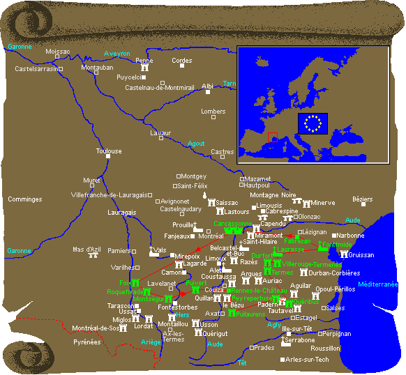 carte de la région