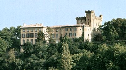 vue d'ensemble du Château-Chalabre