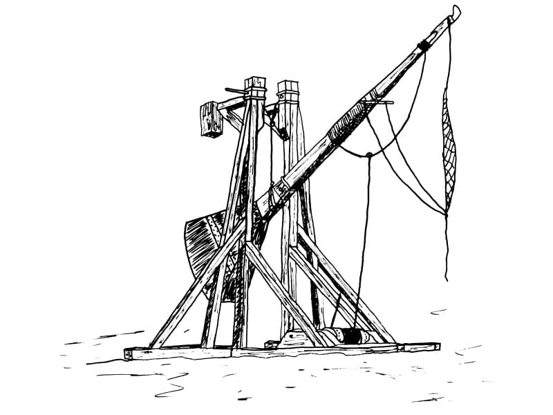 Mangonneau (dessin au trait : Philippe Contal)