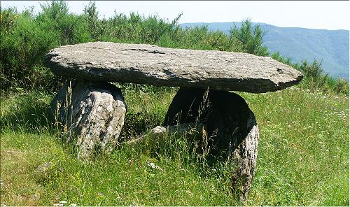 le dolmen de la Gante, Parc Naturel du Haut-Languedoc, Tarn, 81