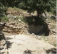 murs ruinés de l'oppidum